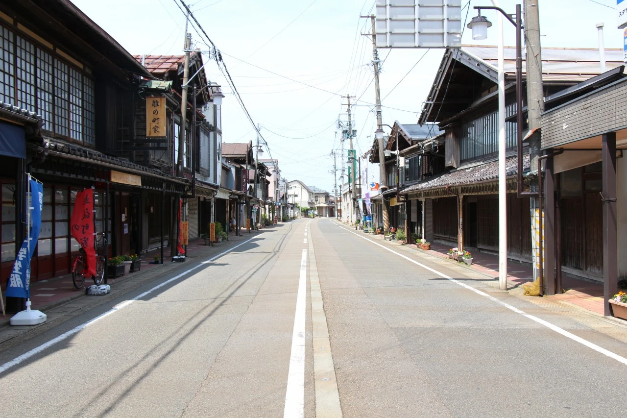 小須戸本町通りの町屋・町並み